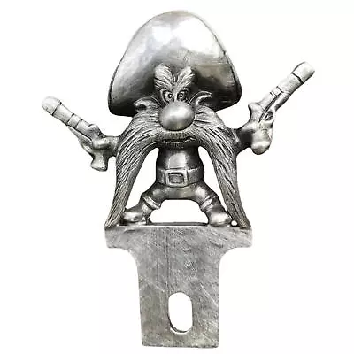 Hood Ornament Cartoon Coyote Gunner Car Resin Imitation Metal Hood Decoration • $12.99