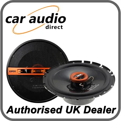 Edge EDST216-E6 16.5cm 6.5  Car Stereo 2 Way Coaxial Speakers 120W Door Dash • £39.99