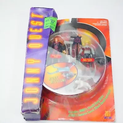 MOSC Galoob 1995 Jonny Quest Figure Night Mission Stryker Silent Storm Jessie HB • $18.95