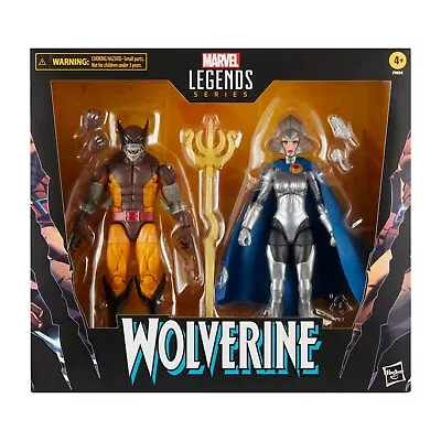 Marvel Legends 50 Years: Brood Infected Wolverine & Lilandra Neramani • $50.33