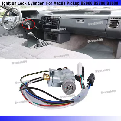 Ignition Switch W/2 Keys UB397629 For Mazda Pickup 1986-1993 B2000 B2200 B2600 • $37.04