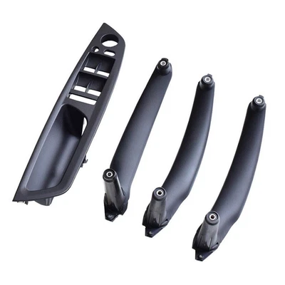 $89.90 • Buy Interior Door Handle Inner Panel Pull Trim Cover For BMW E70 E71 X5 X6 2007-2014