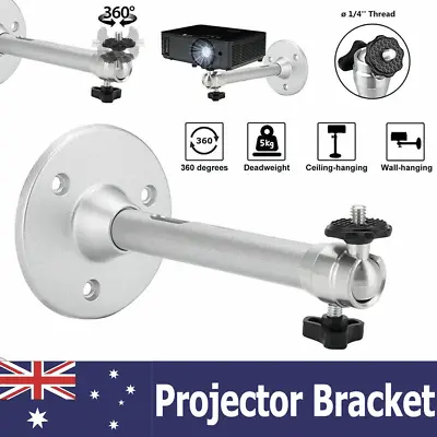 $15.29 • Buy Universal LCD DLP Mini Projector Ceiling Wall Mount Bracket Aluminium Hold Stand