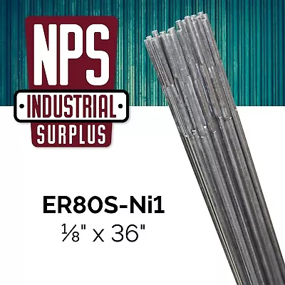 * 1 LB *  ER80S-Ni1 Steel  TIG / FILLER Welding Rod  1/8  X 36   SZ • $24.99