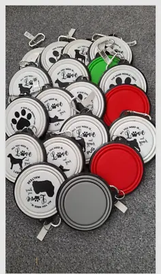 Collapsible Dog Cat Foldable Travel Bowl  - 39 Types - BUY 1 GET 1 FREE • £5