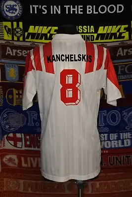 £249.99 • Buy 5/5 CIS CCCP Adults L #8 Kanchelskis 1992 Original Football Shirt Jersey Soccer