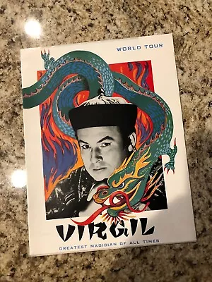 Virgil & Julie Magic World Tour Program Magician Ephemera • $30