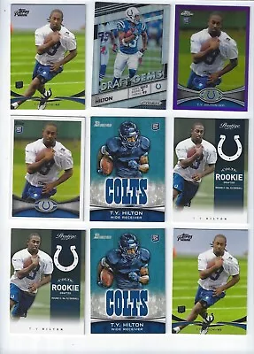 9 T.Y. Hilton Rookie Cards • $1.99