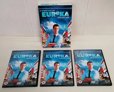 DVD - A Town Called Eureka Complete Season One DVD Box Set PAL UK R2 • £2.55