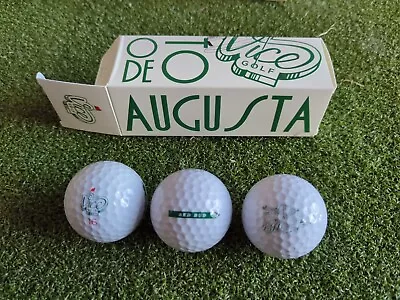 Vice Pro Plus ODE TO AUGUSTA Limited Edition Golf Balls 3 Ball Sleeve • $15