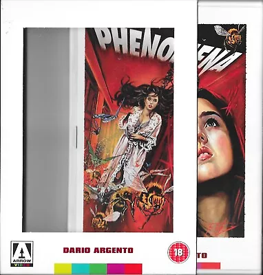 PHENOMENA DVD - Window Slipcase - With POSTER And BOOKLET - UNCUT - OOP • £12