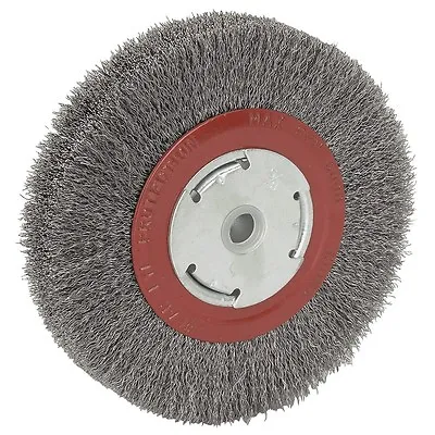 6  Inch Round Wirewheel Steel Wire Brush Wheel For Bench Grinder • $27.59