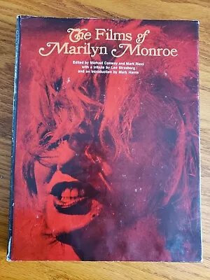 The Films Of Marilyn Monroe Edited: Michael Conway Mark Ricci Hardcover 1964 Dp • $39