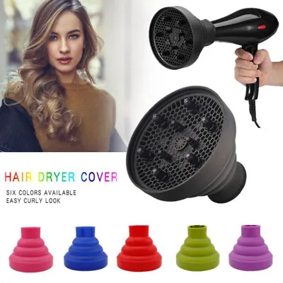 Universal Hair Dryer Diffuser Hair Curl Blower Styling Hairdressing Salon Tools • £5