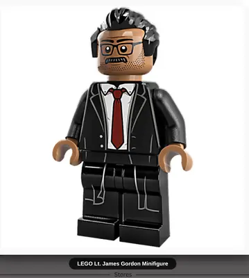 £5.81 • Buy LEGO 76183 Batcave: The Riddler Face-Off LT JAMES GORDON MINIFIG NEW