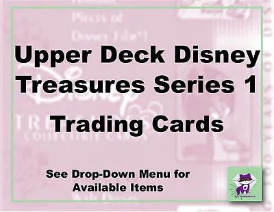 Disney Treasures Heroes & Villains 2003 Series 1 Upper Deck-Pick! • $2