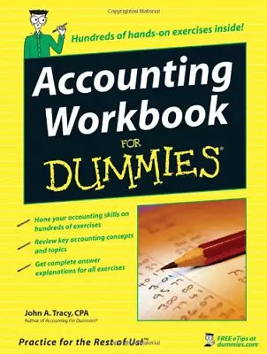 Accounting Workbook For Dummies (US Edition) • £4.65