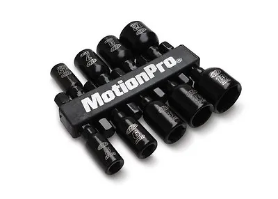 Motion Pro 9 PC. Magnetic Nut Driver Set 1/4  Hex Drive Metric Sockets Tool • $18.99