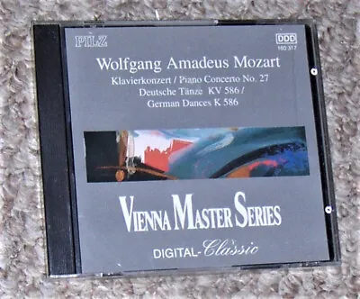 MOZART Vienna Master Series ~ Klavierkonzert/Piano Concerto No. 27 &.. CD • $12.79