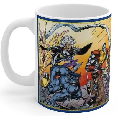 Uncanny X-Men Coffee Mug - Marvel Comics - Jim Lee Art - Wolverine - Mug 11oz • $11.89