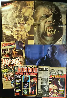 Horror Lot Vampire Tales #1 Fangoria Loose Covers/Posters 1981 Horror Yearbook • $24