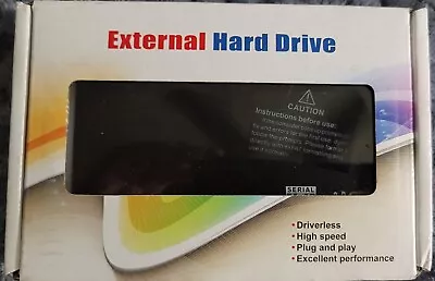 2TB 2.5  External Hard Drive - Black • $29.99