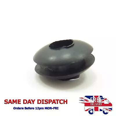 4mm/9mm Black Double Sided Open Hole Rubber Grommets Cable Wiring Ring W257 • £2.13