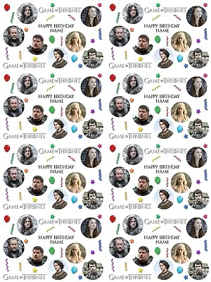 Game Of Thrones Personalised Birthday Gift Wrapping Paper 3 Designs ADD NAME • £4.19