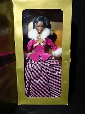 $12.25 • Buy New! 1996 Winter Rhapsody Avon Special Edition Barbie African American Doll
