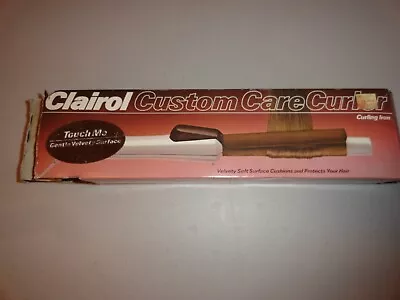 Vintage 1983 Clairol Custom Care Curler Curling Iron In Original Box Velvety • $55