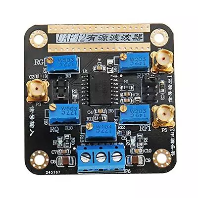 UAF42 Universal Active Filter Module High Pass Low Pass Band Pass Filtering A... • $67.06