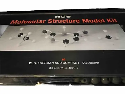HGS Molecular Structure Model Kit C Set For Organic Chemistry WH Freeman Co. 16 • $20.99