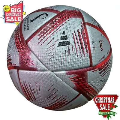 Adidas AL RIHLA Official Match AL HILM BALL 2022 FIFA WORLD CUP QATAR 2022 SIZE5 • $34.34