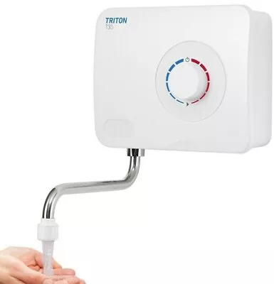 Electric Hand Wash Unit Over Sink Instant Hot Water Control Heater - Triton T30I • £59.59