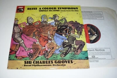 £5.99 • Buy EMI ASD 3416 **BLISS** A Colour Symphony / Things To Come **GROVES**