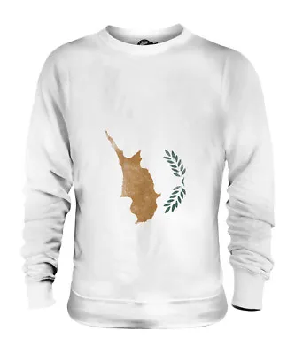 £32 • Buy Cyprus Faded Flag Unisex Sweater Top Kypros Football Cypriot Gift Shirt