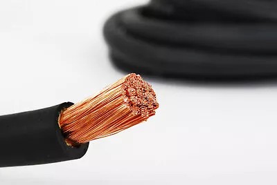 TEMCo 2 Gauge AWG Welding Lead & Car Battery Cable Copper Wire | MADE IN USA • $469.95