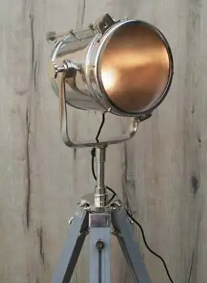 Industrial Tripod Floor Lamp - Vintage Design - Home Decors Gifts  • $230