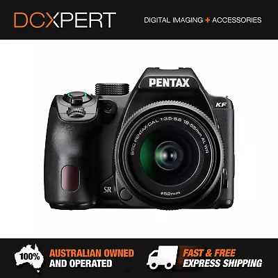 Pentax Kf Dslr (black) With 18-55mm Lens Kit (1204) • $1248.65