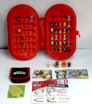 Moose’s Mighty Beanz With 31 Beanz Bi-fold Directions Cards & Collectors Case • $24.99