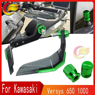 For Kawasaki Versys 650 1000 Handguard Shield Hand Guard Protector Windshield • £34.79