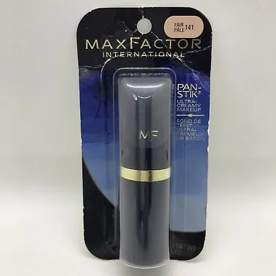 VTG Max Factor Pan Stik Fair Pale Ultra Creamy Makeup Foundation .5oz/14gm MINT • $199.97