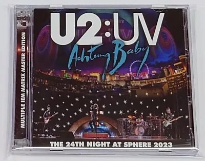 U2 Even Newer U2 THE 24TH NIGHT AT SPHERE 2023 2CD IEM MASTER EDITION 2CD Silver • $65.90