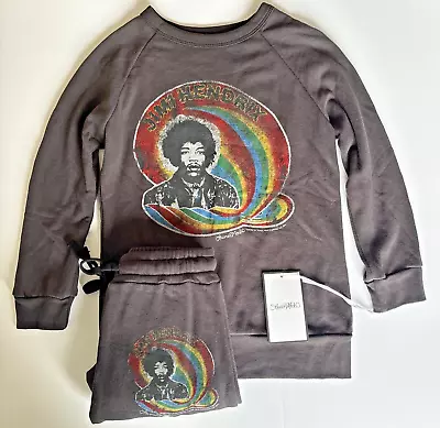 Lauren Moshi Kids Sweatshirt & Sweatpants Set Jimi Hendrix Vintage Style Graphic • $59.97