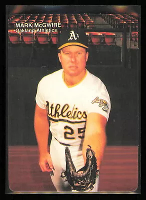 1990 Mother's Cookies Mark McGwire #3 Mark McGwire (Wearing Glove) • $1.99