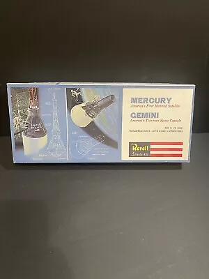 Revell Mercury Gemini 1/48 H-1834  Vintage Model Kit Nasa • $50
