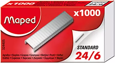 Maped 24/6 1000 Pieces Staples Office Stationary • £1.99