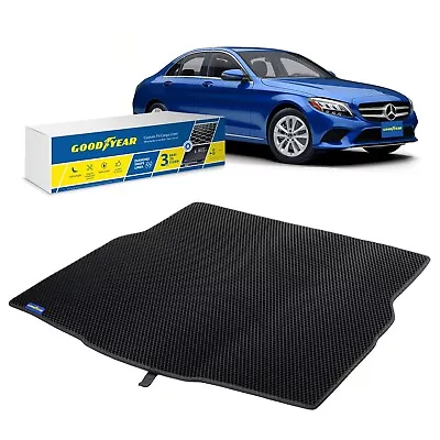 Goodyear Cargo Mat For 2015-2021 Mercedes C Sedan Black/Black Trunk Liner • $89.99