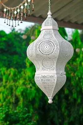 Moroccan Lantern Lamp Shades Lighting Turkish Hanging Lamp Hole Seljuks Pattern • $240.79