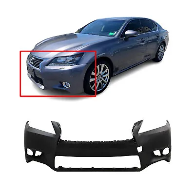 Front Bumper Cover For 2013 Lexus GS350/GS450h Primed LX1000228 • $126.87